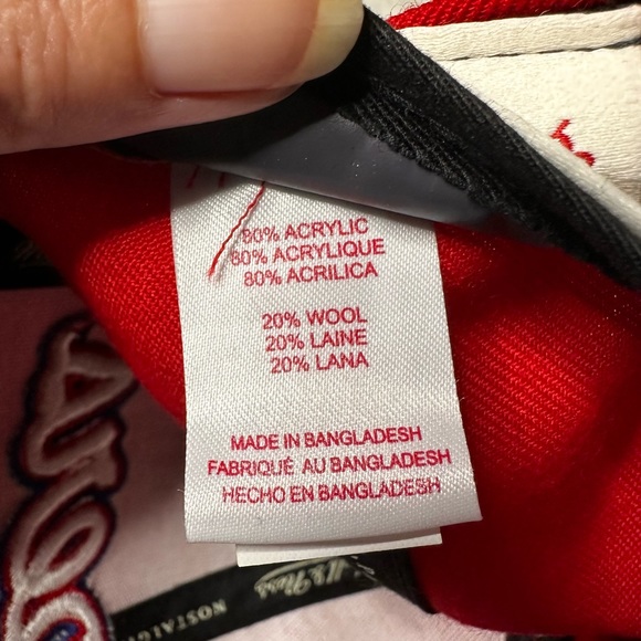 Mitchell & Ness LA Clippers Embroidered Snapback Wool Mix Baseball Hat Adult OS - Picture 11 of 12